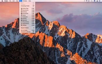 OS X 10.10 Yosemite app windows